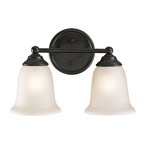 Sudbury 2 Light Vanity In Oil Rubbed Bronze