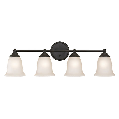 Sudbury 4 Light Vanity In Oil Rubbed Bronze
