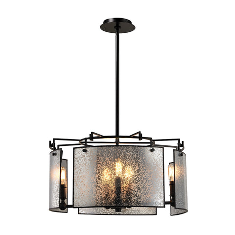 Lindhurst 8 Light Pendant In Oil Rubbed Bronze
