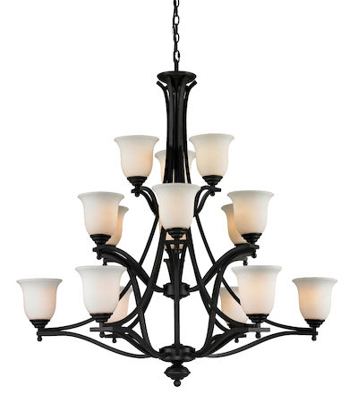 Z-Lite Lagoon 15 Light Chandelier 703-15-MB
