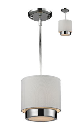 Z-Lite Jade 1 Light Chandelier 186-8