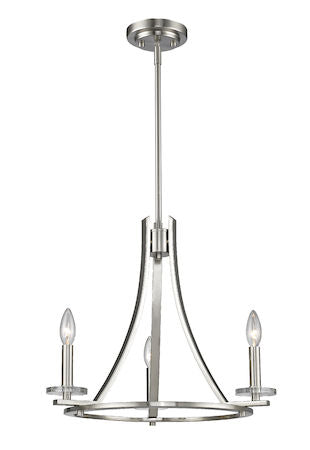 Z-Lite Verona 3 Light Chandelier 2010-3C-BN