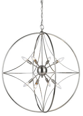 Z-Lite Cortez 8 Light Pendant 452-30BN