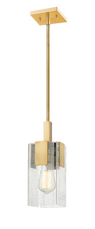 Z-Lite Gantt 1 Light Mini Pendant 3002MP-VBRS