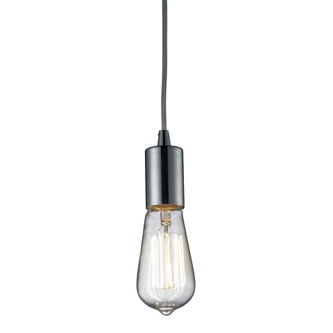 Menlow Park 1 Light Pendant In Polished Chrome