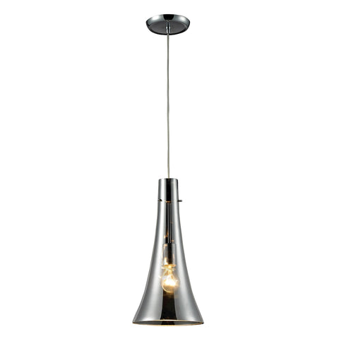 Menlow Park 1 Light Pendant In Polished Chrome