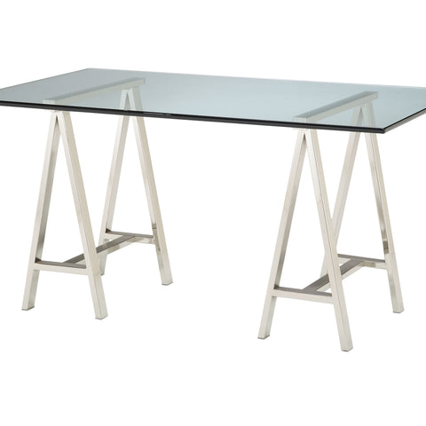 Architects Table Base In Polished Nickel