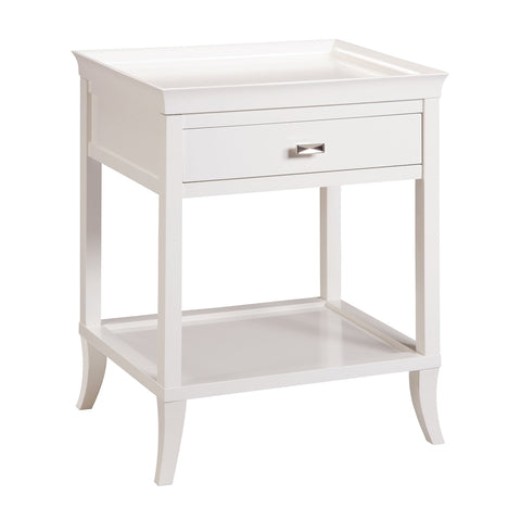 Tamara Side Table In White