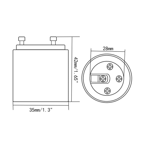 GU-24 Adapter Socket