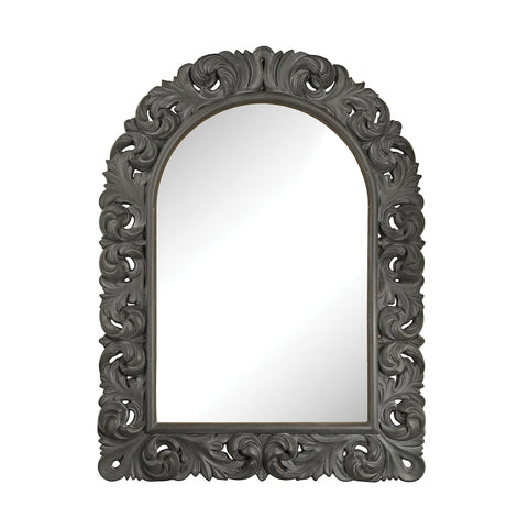 Arched Scroll Mirror