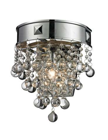 Z-Lite Iluva 1 Light Wall Sconce 612-1S-CH