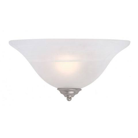 Livex Lighting Coronado 1 Light Brushed Nickel Wall Sconce