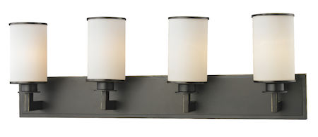 Z-Lite Savannah 4 Light Vanity 413-4V