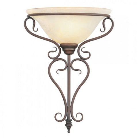 Livex Lighting Coronado 1 Light Imperial Bronze Wall Sconce