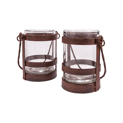Tuscon Set of 2 Small Luminarias