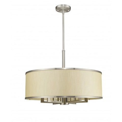 Livex Lighting Park Ridge 6 Light + 1 Light BN Chandelier