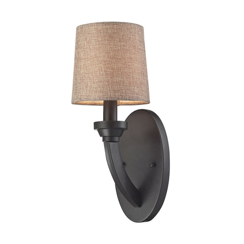 Morrison 1 Light Wall Sconce In Oil Rubbed Bronze