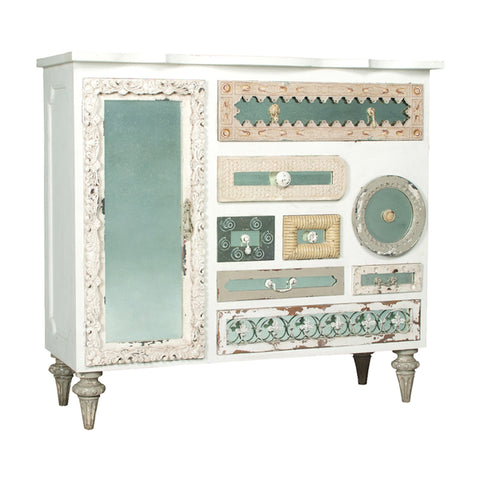 Mirror Mosaic Chest