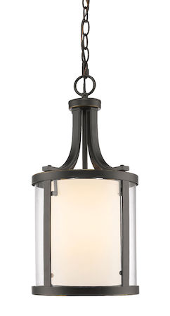 Z-Lite Willow 3 Light Pendant 426-3-OB