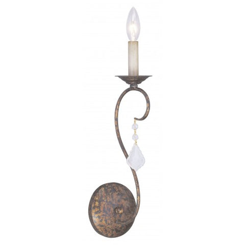Livex Lighting Chesterfield/Pennington 1 Light VBR Wall Sconce