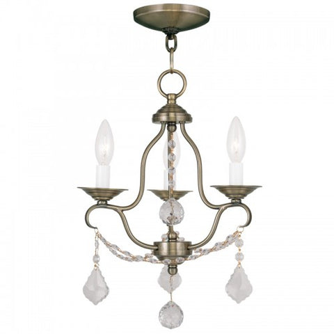 Livex Lighting Chesterfield Mini Chandelier 6423-01