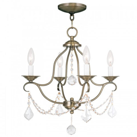 Livex Lighting Chesterfield Mini Chandelier 6424-01