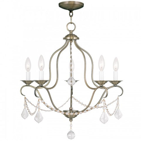 Livex Lighting Chesterfield Dinette Chandelier 6435-01