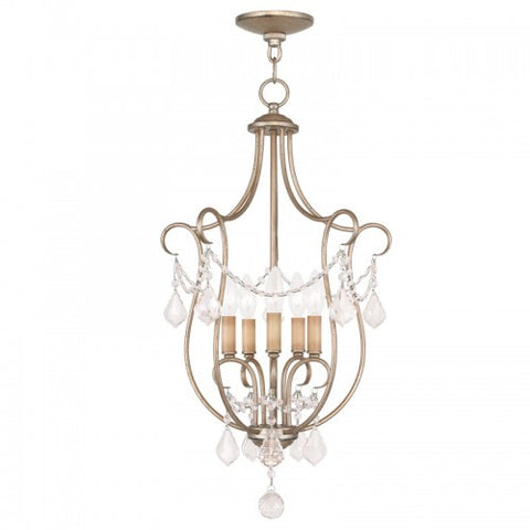 Livex Lighting Chesterfield Foyer or Grand Chandelier 6436-73