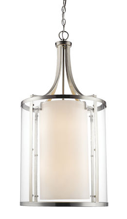 Z-Lite Willow 8 Light Pendant 426-8-BN