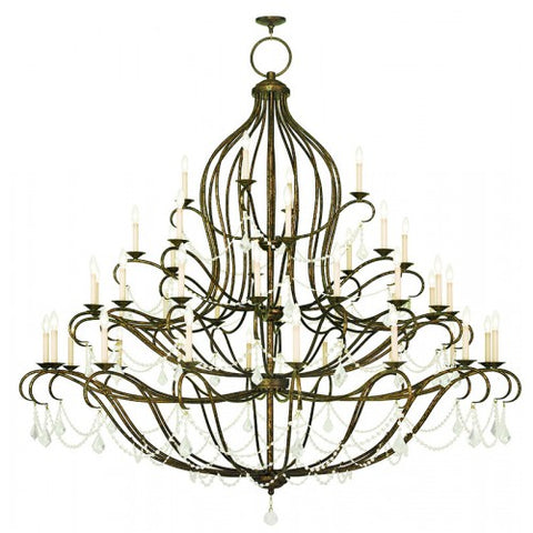 Livex Lighting Chesterfield Foyer or Grand Chandelier 6457-71