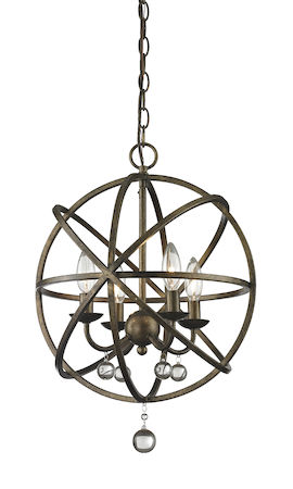 Z-Lite Acadia 4 Light Pendant 416-16