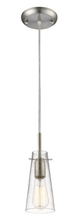 Z-Lite Monte 1 Light Mini Pendant 132MP-BN