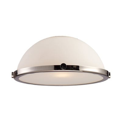 Chadwick White Glass Shade With Diffuser