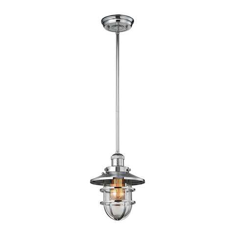 Seaport 1 Light Pendant In Polished Chrome