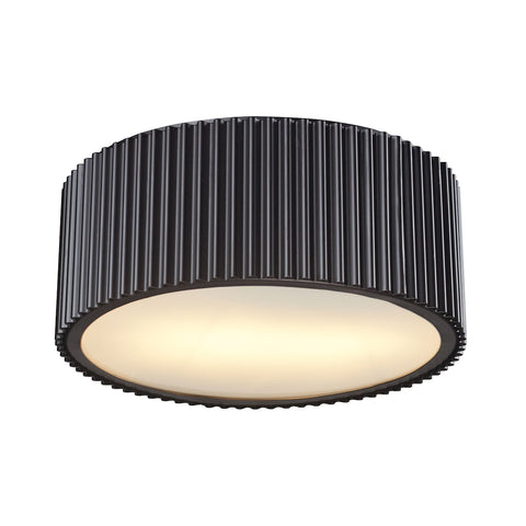 Brendon 2 Light Flushmount In Oil Rubbed Bronze