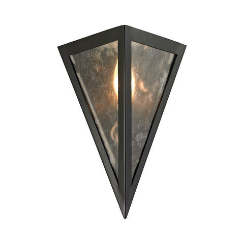Mica 1 Light Wall Sconce In Oil Rubbed Bronze And Translucent Mica