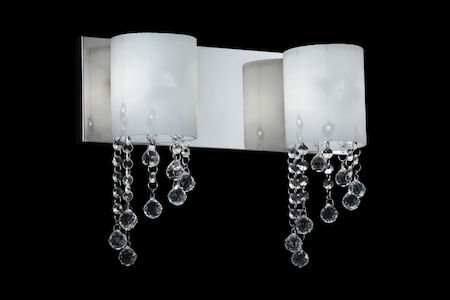 Z-Lite Jewel 2 Light Vanity Light 871CH-2V-LED