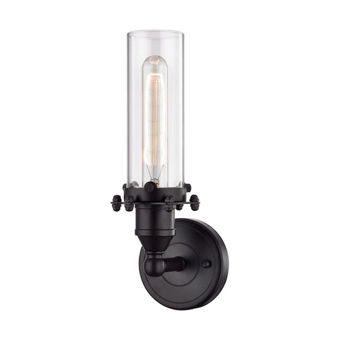 Fulton 1 Light Wall Sconce In Oil Rubbed Bronze