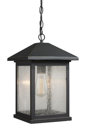 Z-Lite Portland 1 Light Outdoor Chain Light 531CHB-ORB