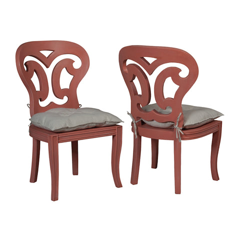 Artifacts Side Chairs In Manor Melon