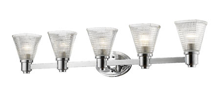 Z-Lite Intrepid 5 Light Vanity 449-5V-CH