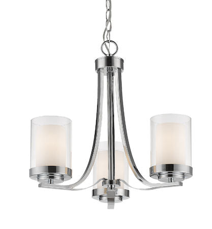 Z-Lite Willow 3 Light Chandelier 426-3C-CH