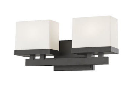 Z-Lite Rivulet 2 Light Vanity 1919-2V-BRZ-LED