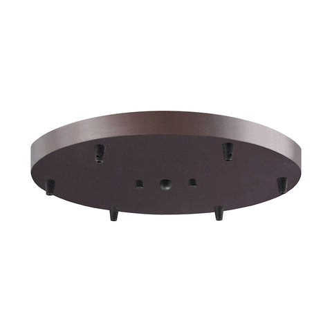Illuminaire Accessories 6 Light Round Pan In Oil Rubbed Bronze