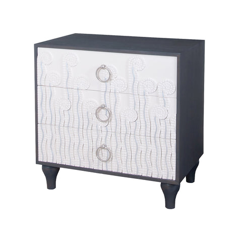 Deco Fern 3 Drawer Chest