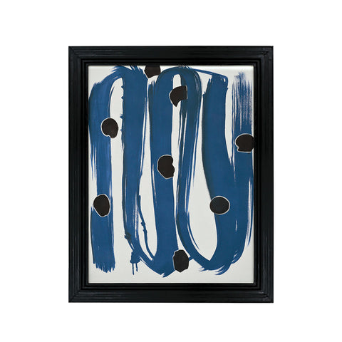 Blue with Dots