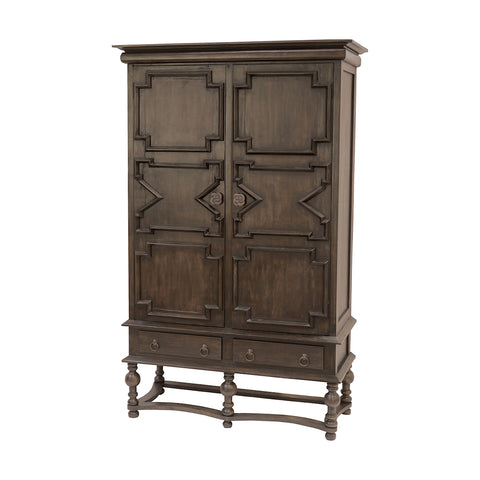 Tobin Cabinet In Heritage Grey Stain