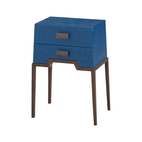 Ziggy Blue Accent Table