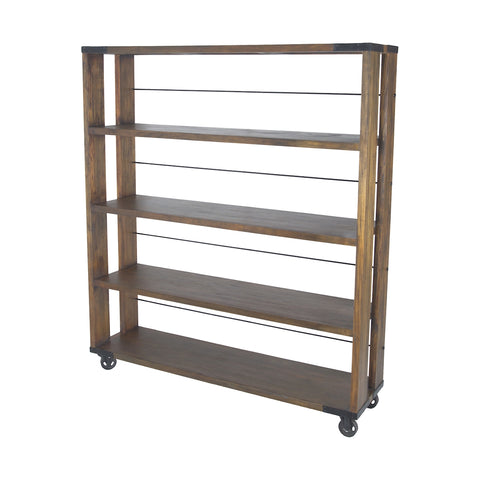 Penn Shelving Unit In Farmhouse Stain - Large