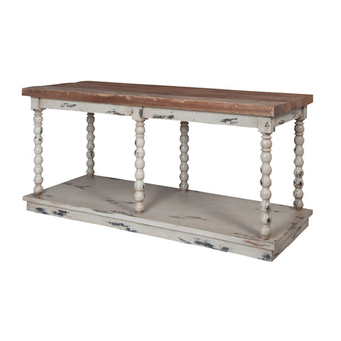Reclaimed Wood Workstation